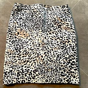 Ann Taylor Print Skirt